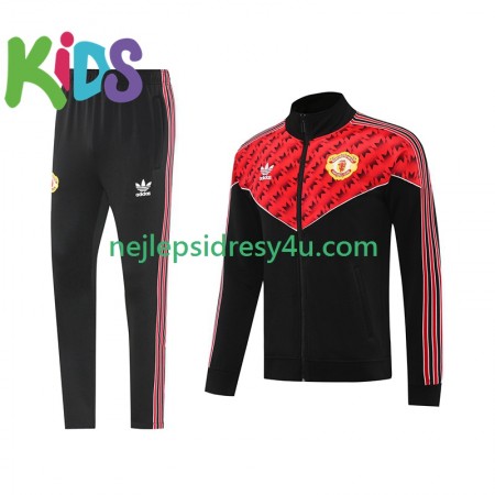 Teplákové Soupravy Manchester United Dětské Černá 2025/26